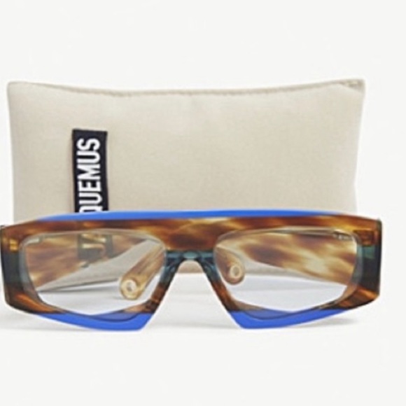 ❌LOOKING: IN SEARCH OF JACQUEMUS YAUCO SUNGLASSES IN BLUE/TORTOISE SHELL - Picture 2 of 3